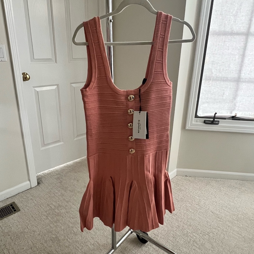 Retrofete Pink Mini Dress